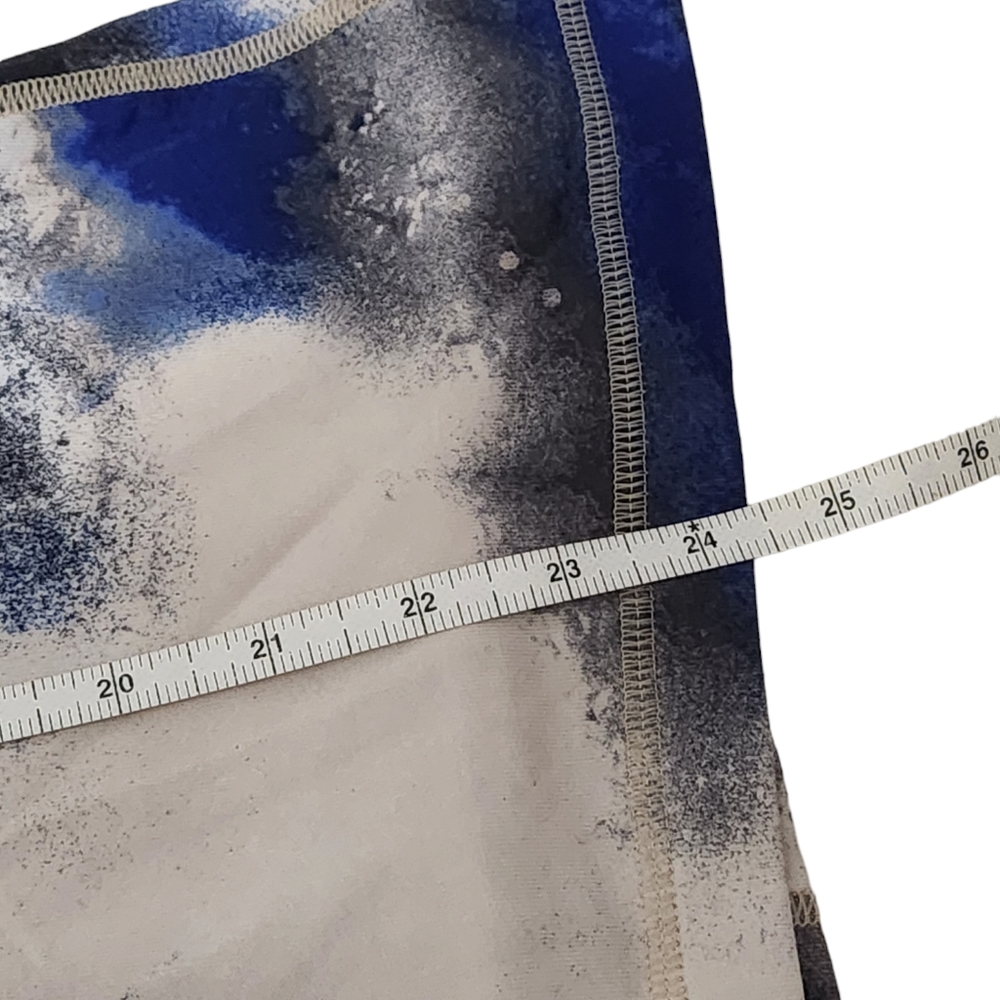 Lululemon Scoop Me Up Tank Top Milky Way Multi Print / Black Size 4-D113 - Picture 7 of 8